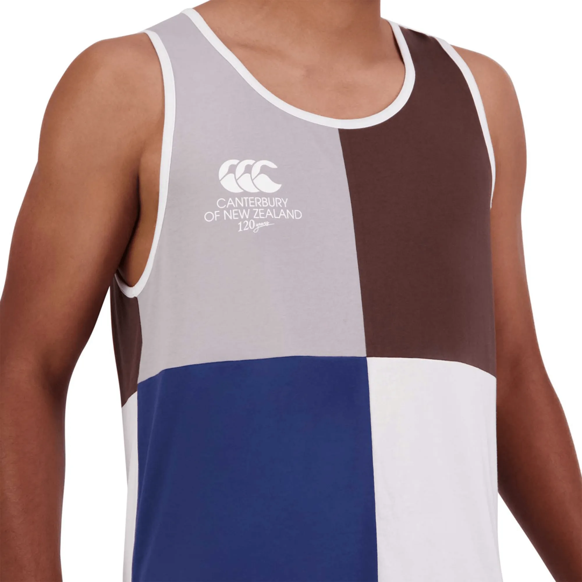 Canterbury Harlequin Block Singlet