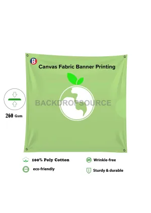 Canvas Fabric Banner Printing ( Pure Canvas )