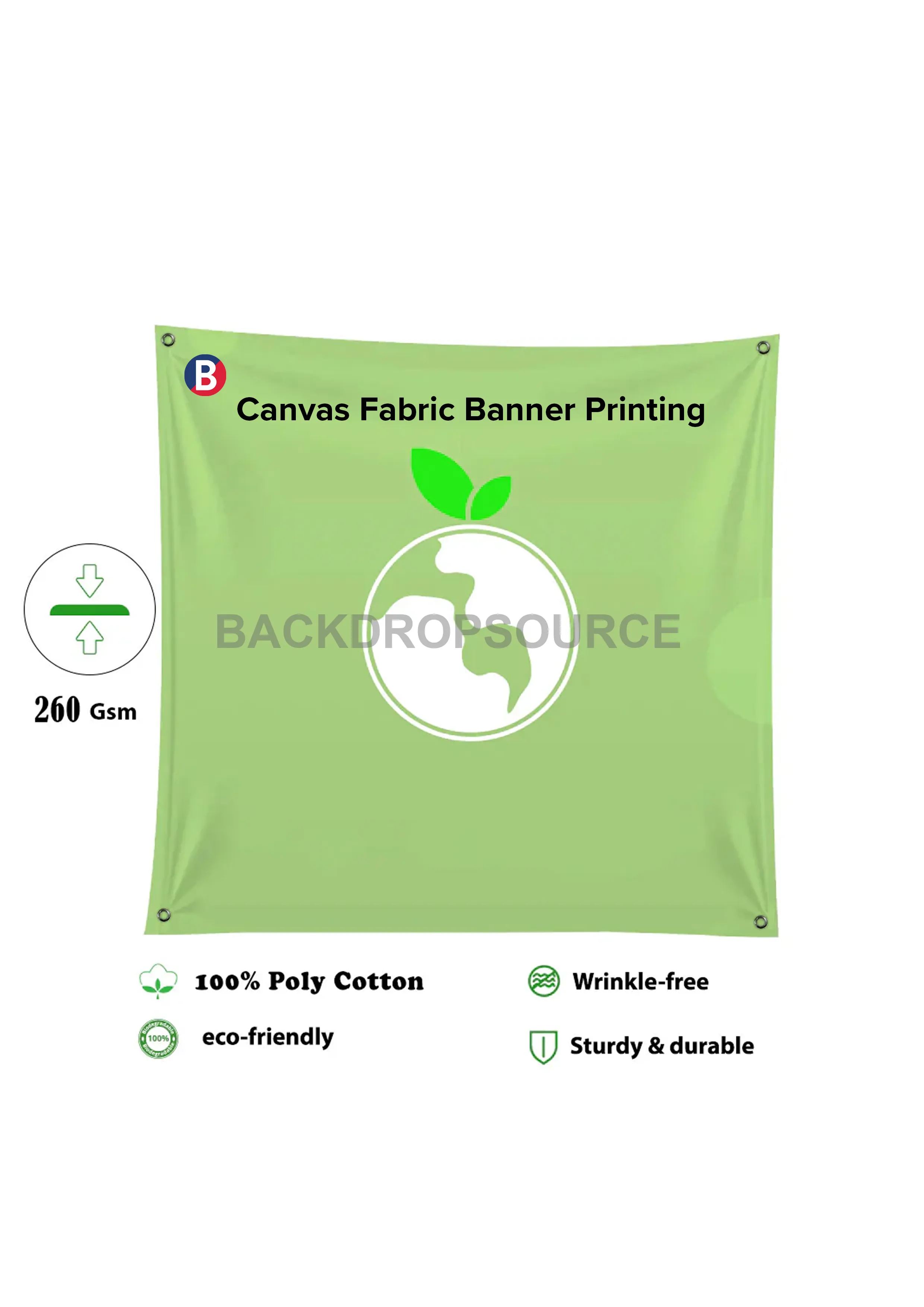 Canvas Fabric Banner Printing ( Pure Canvas )