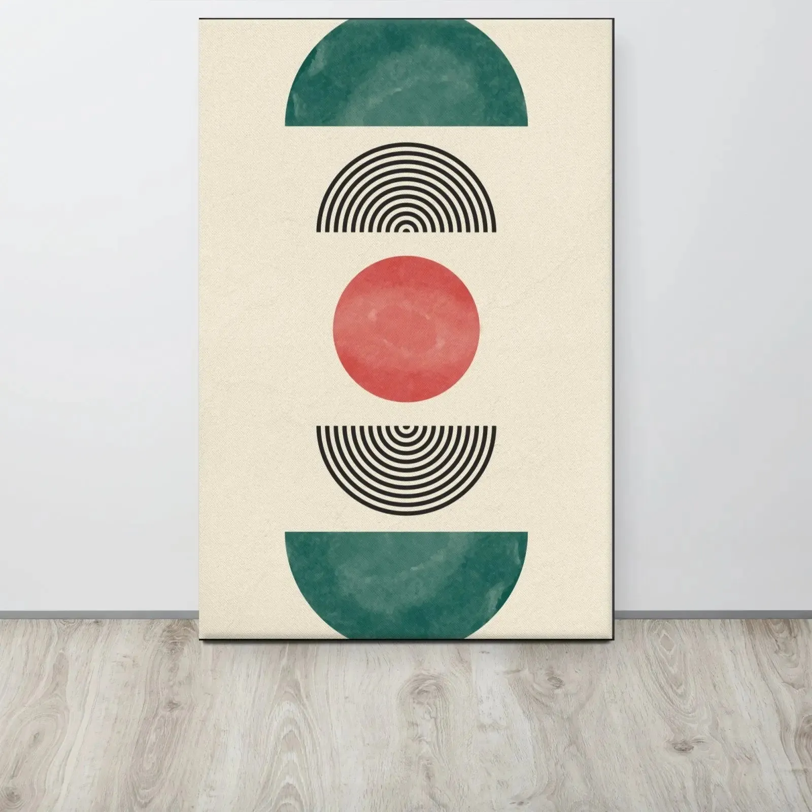 Center of Gravity: A Calming Abstract Canvas Print – Find Your Inner Zen