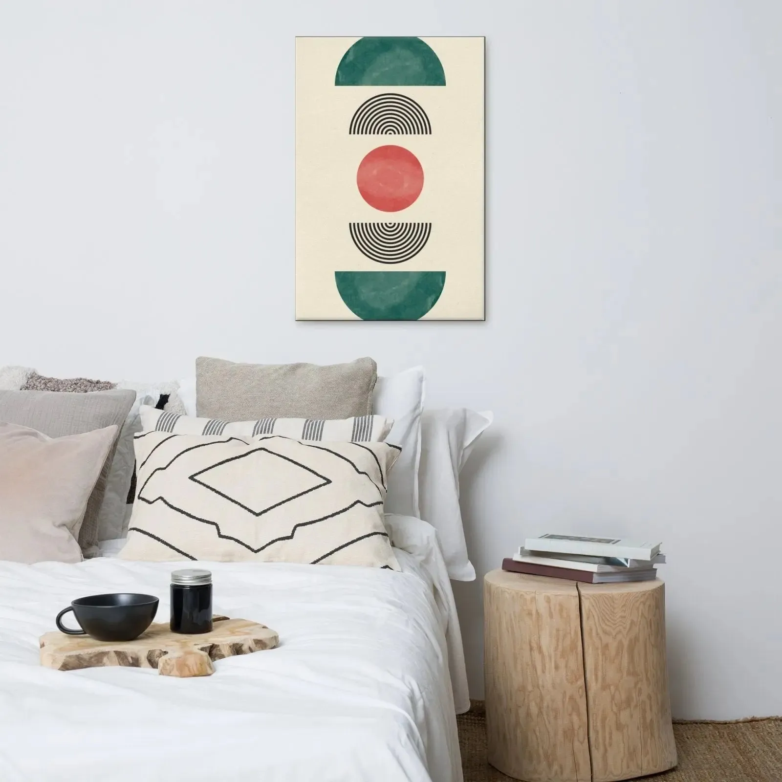 Center of Gravity: A Calming Abstract Canvas Print – Find Your Inner Zen