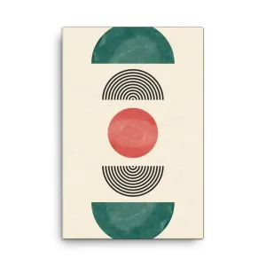 Center of Gravity: A Calming Abstract Canvas Print – Find Your Inner Zen