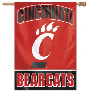 Cincinnati Bearcats Banner 28x40 Vertical - Special Order