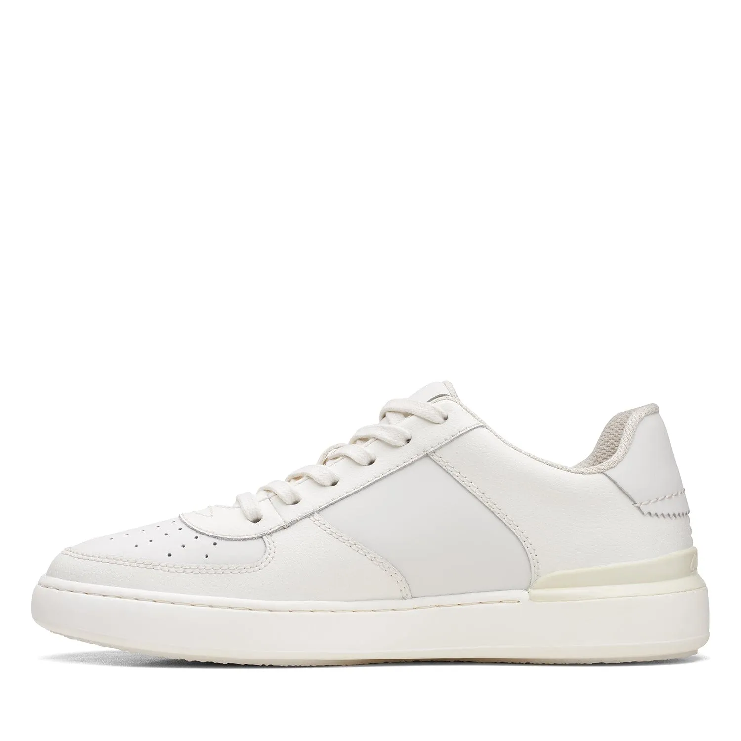Clarks Courtlite Tie Shoes - White - 261673657 - G Width (Standard Fit)