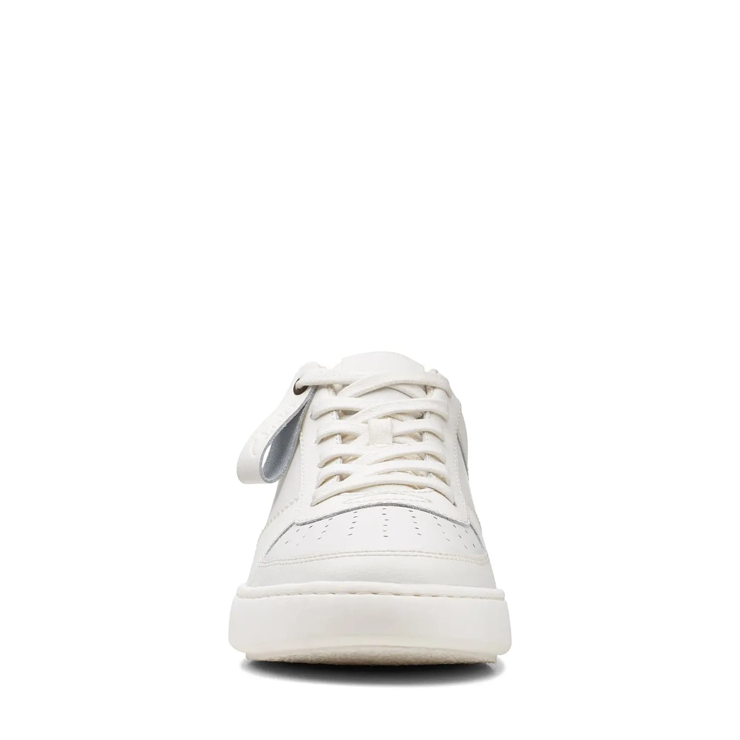 Clarks Courtlite Tie Shoes - White - 261673657 - G Width (Standard Fit)