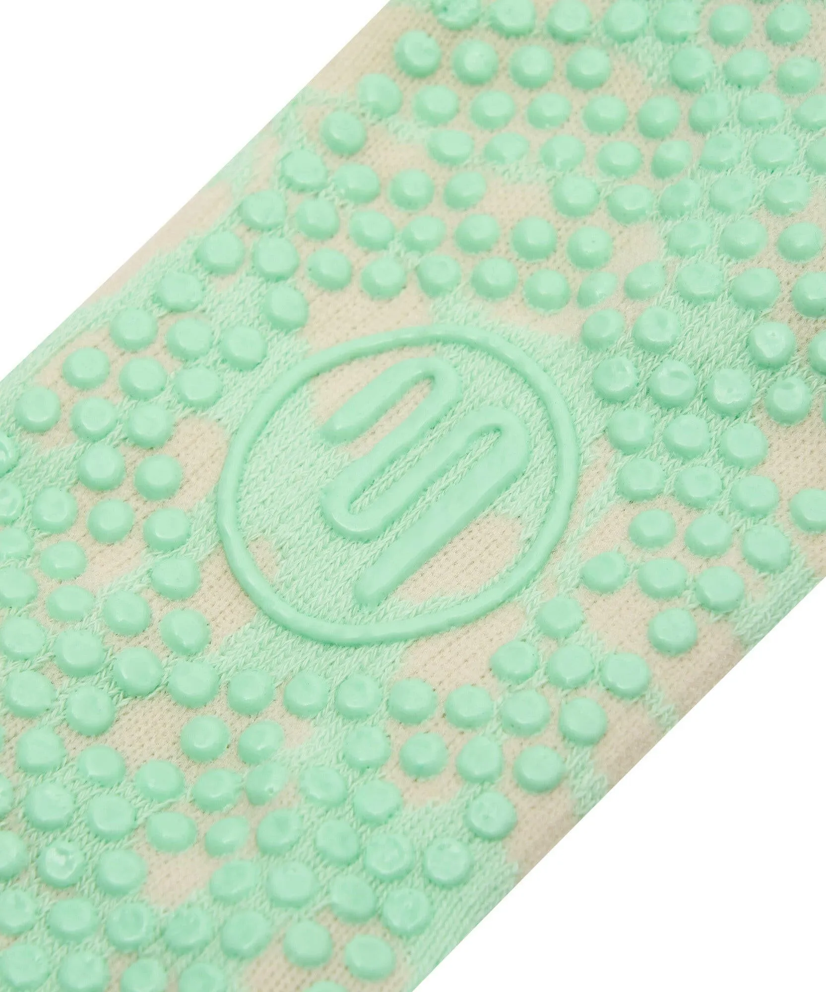 Classic Low Rise Grip Socks - Mint Canvas