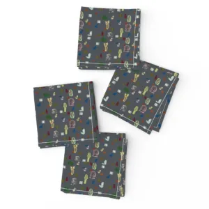 Cocktail Napkins <br/> The Great Mother, Iron