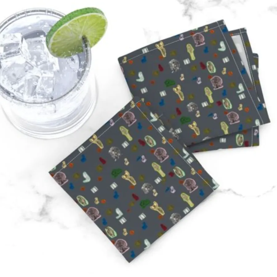 Cocktail Napkins <br/> The Great Mother, Iron