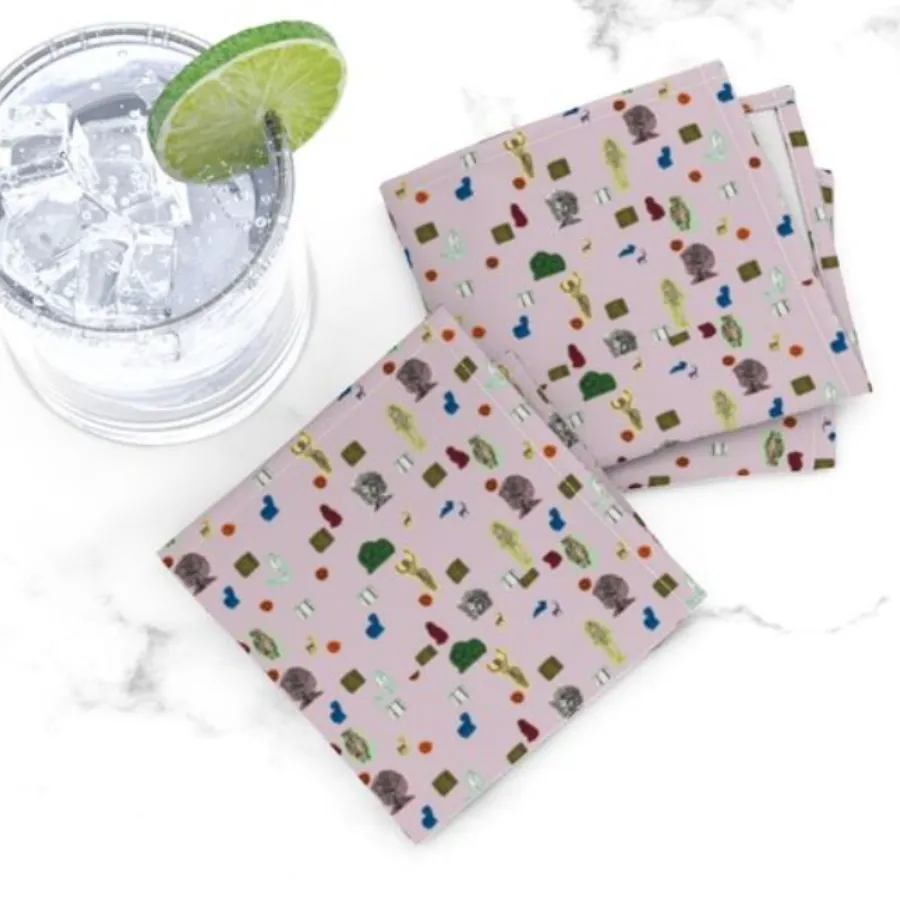 Cocktail Napkins <br/> The Great Mother, Rose Quartz