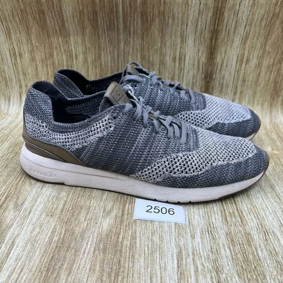 Cole‎ Haan GrandPro Stitchlite Men's Size 10 M Grey Knit Sneakers Shoes C27764