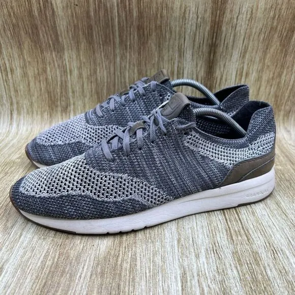 Cole‎ Haan GrandPro Stitchlite Men's Size 10 M Grey Knit Sneakers Shoes C27764