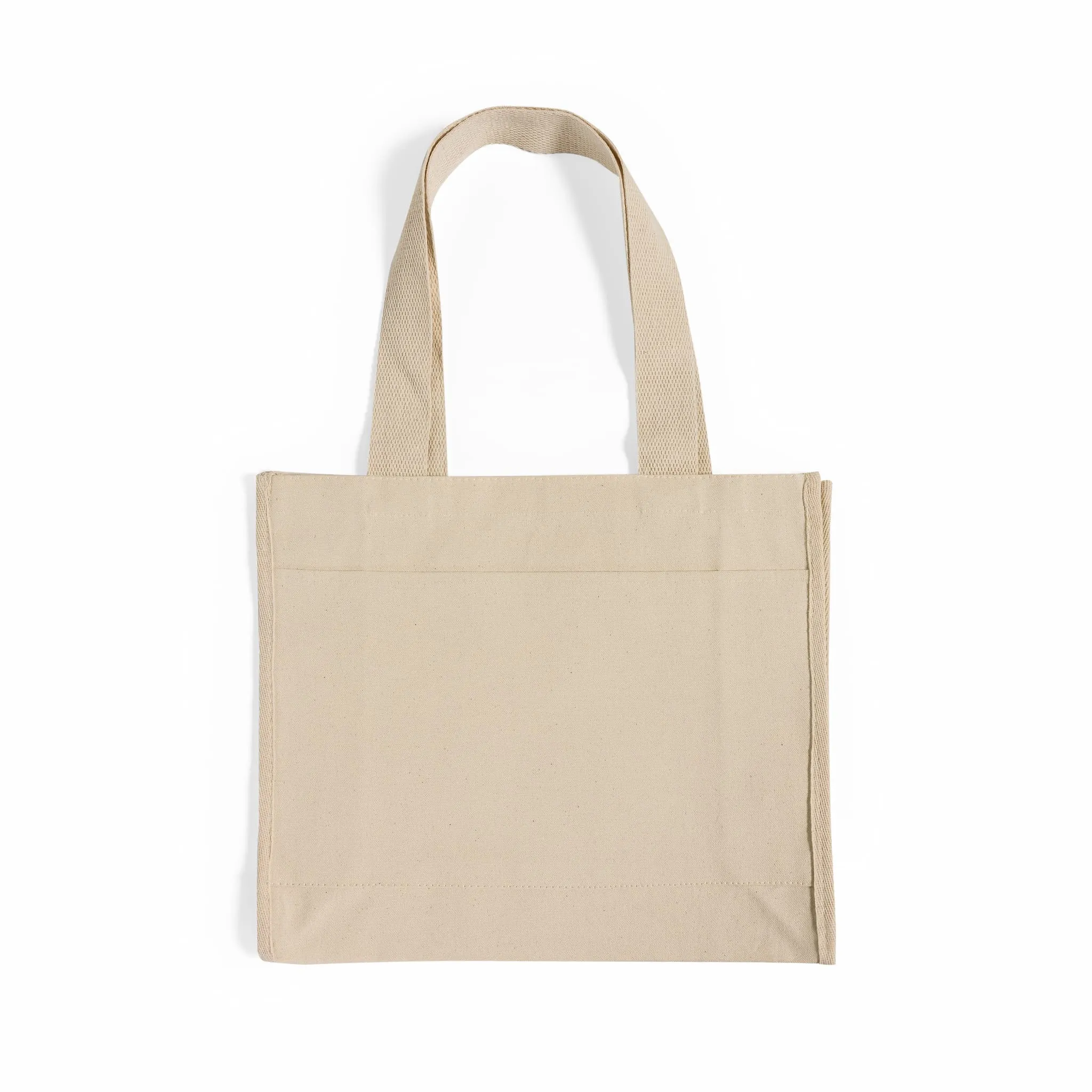 Color-Trim Canvas Tote