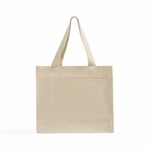 Color-Trim Canvas Tote