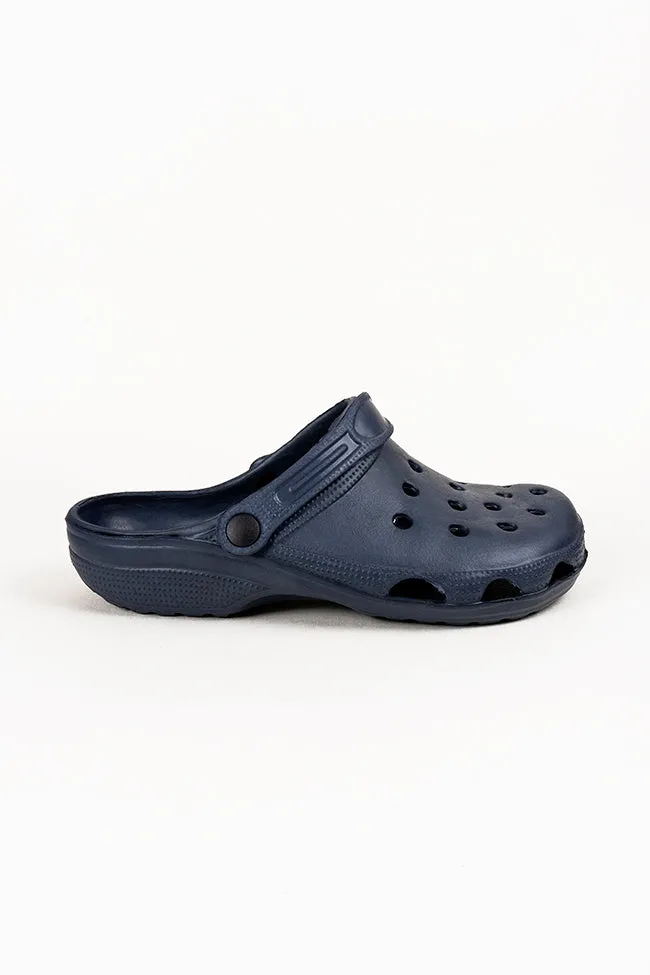 Connor Men Navy Clogs