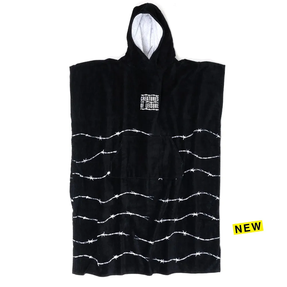 CREATURES OF LEISURE BARBWIRE PONCHO TOWEL