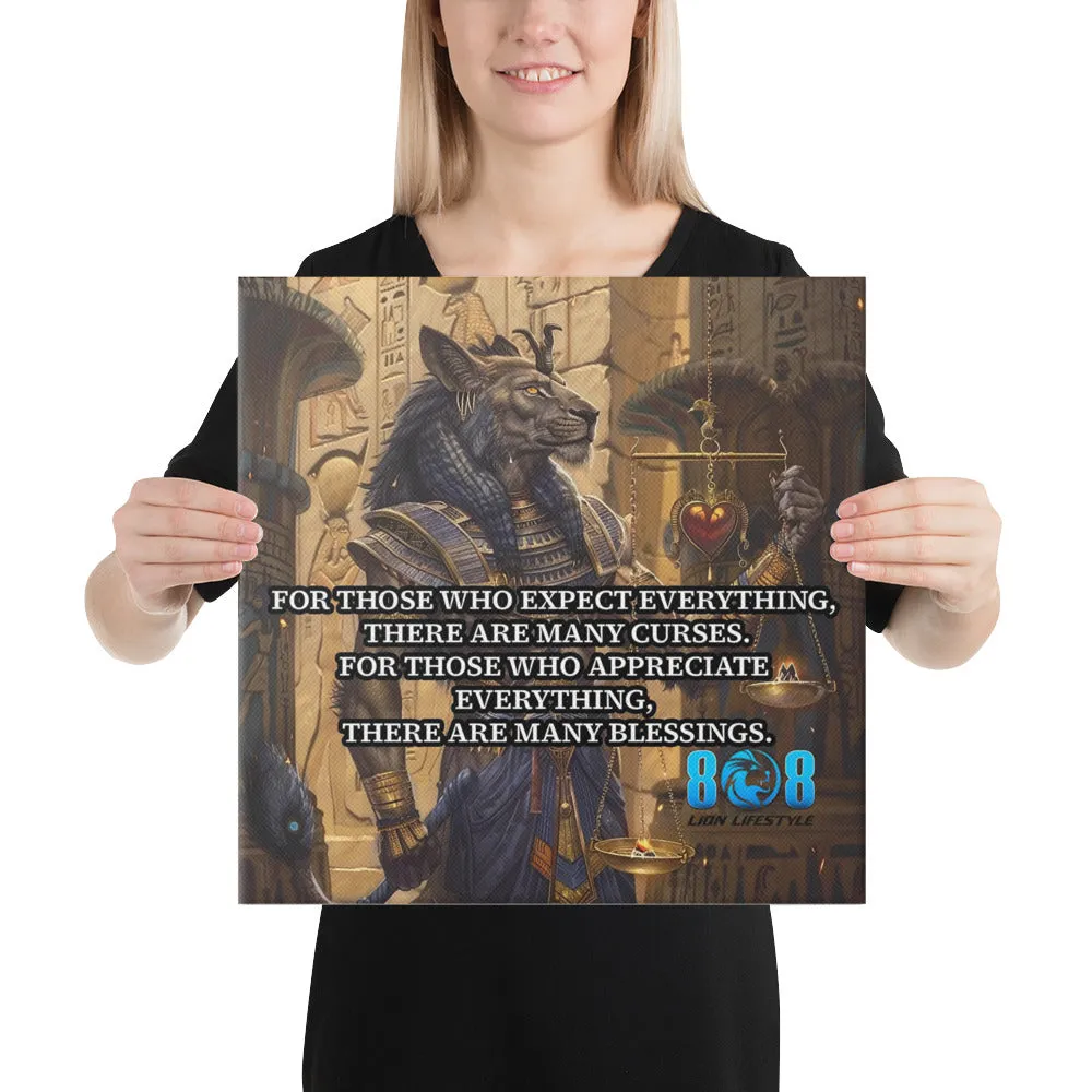 Curses & Blessings Canvas