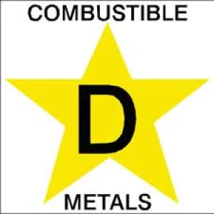D: COMBUSTIBLE METALS Labels