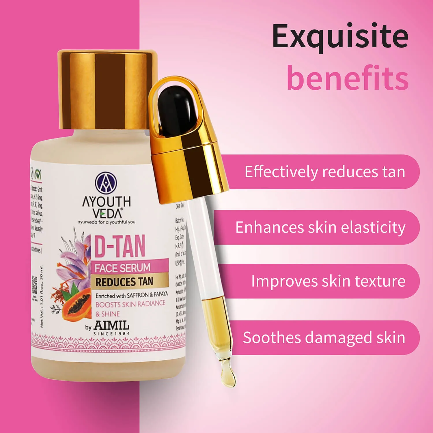 D Tan Face Serum ( Net Qty-30ml )