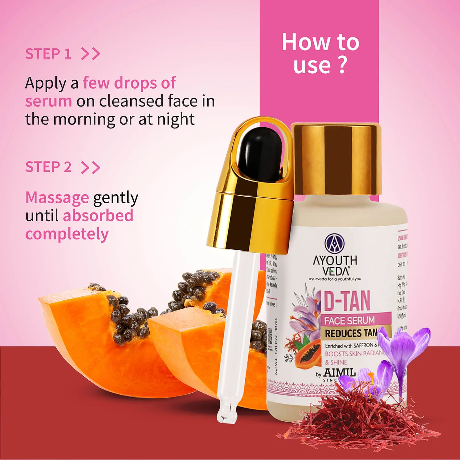 D Tan Face Serum ( Net Qty-30ml )