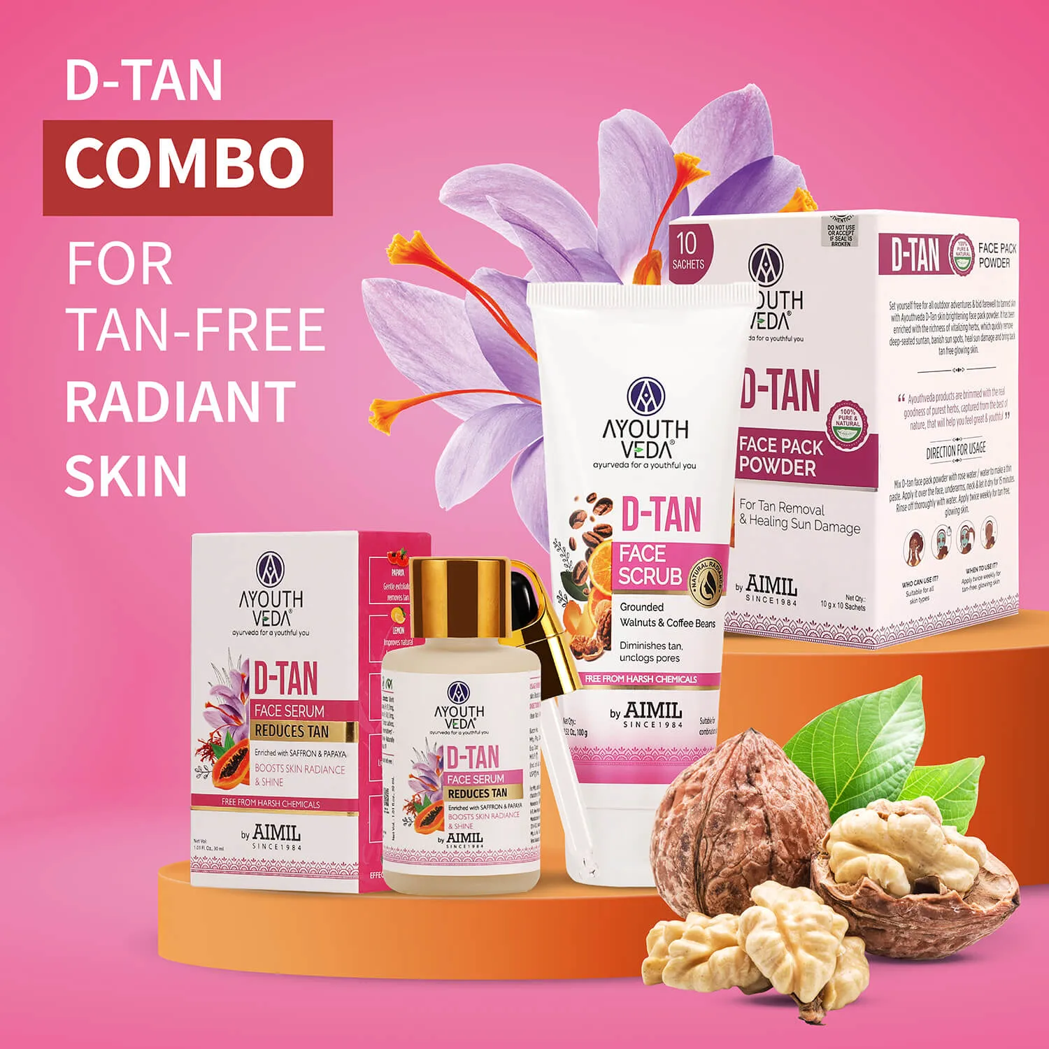 D Tan Face Serum ( Net Qty-30ml )