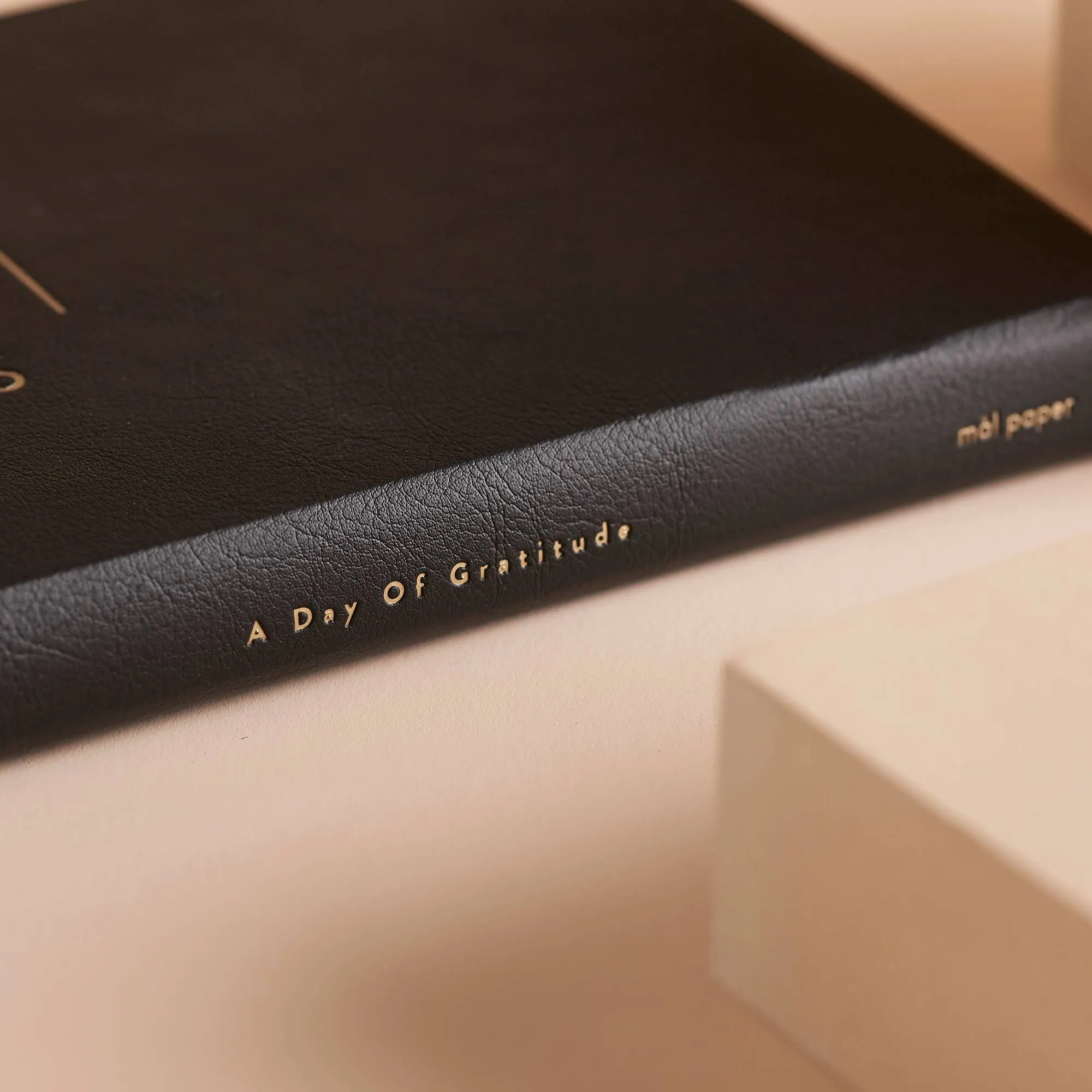 Day of Gratitude Journal Black
