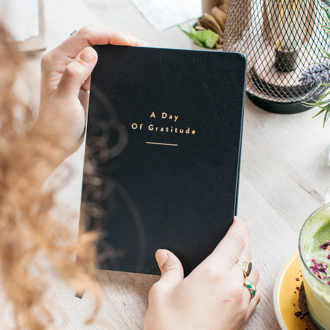 Day of Gratitude Journal Black