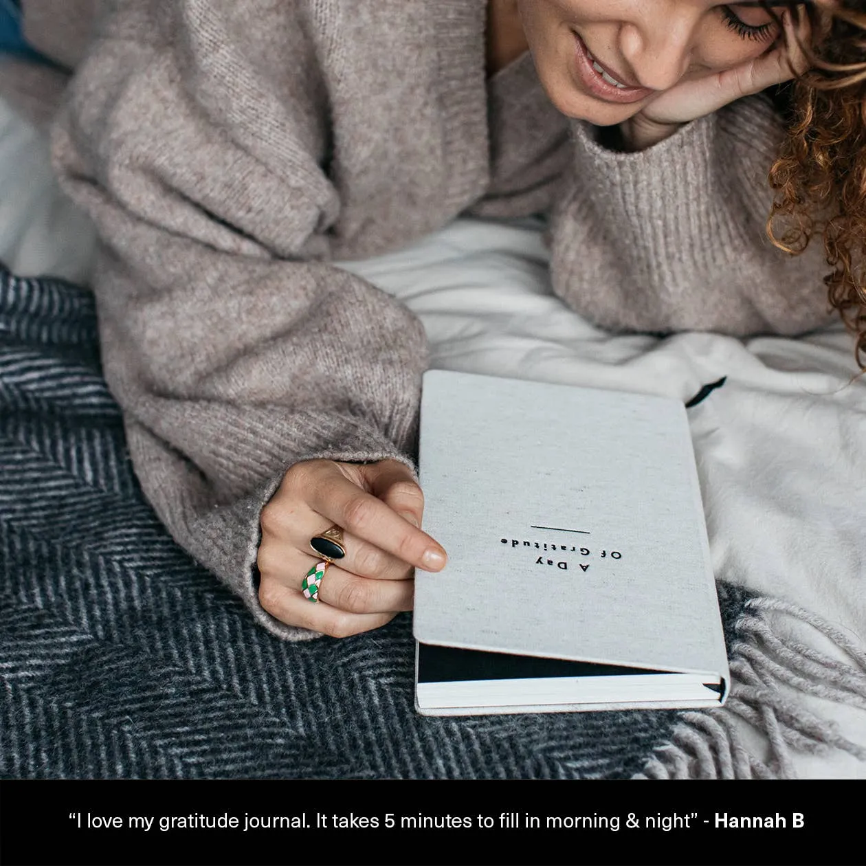 Day of Gratitude Journal Cotton