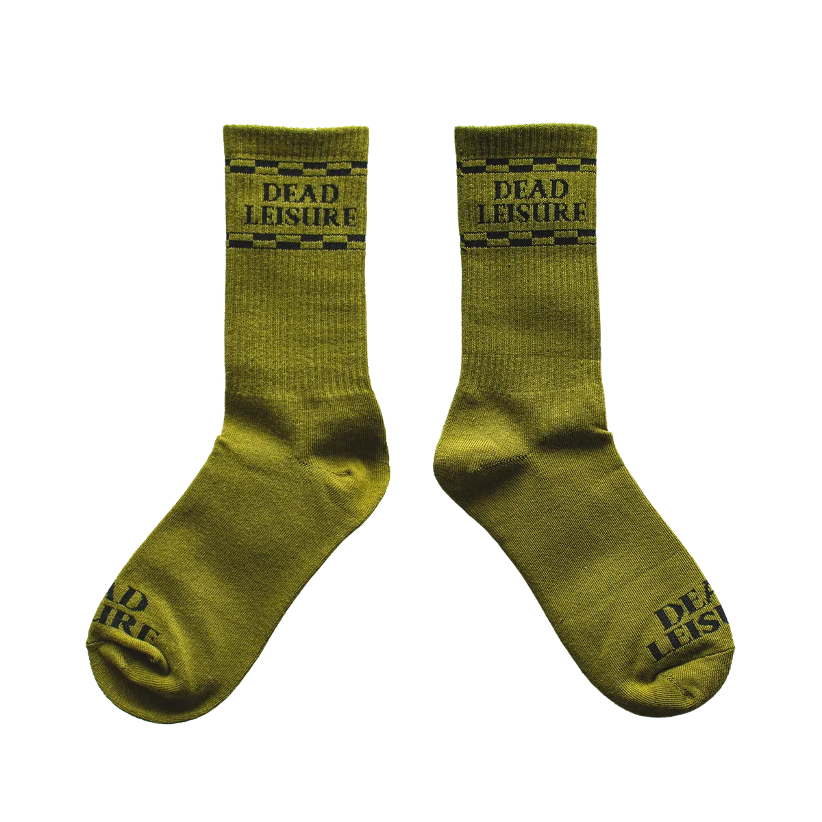 DEAD LEISURE LOGO SOCKS