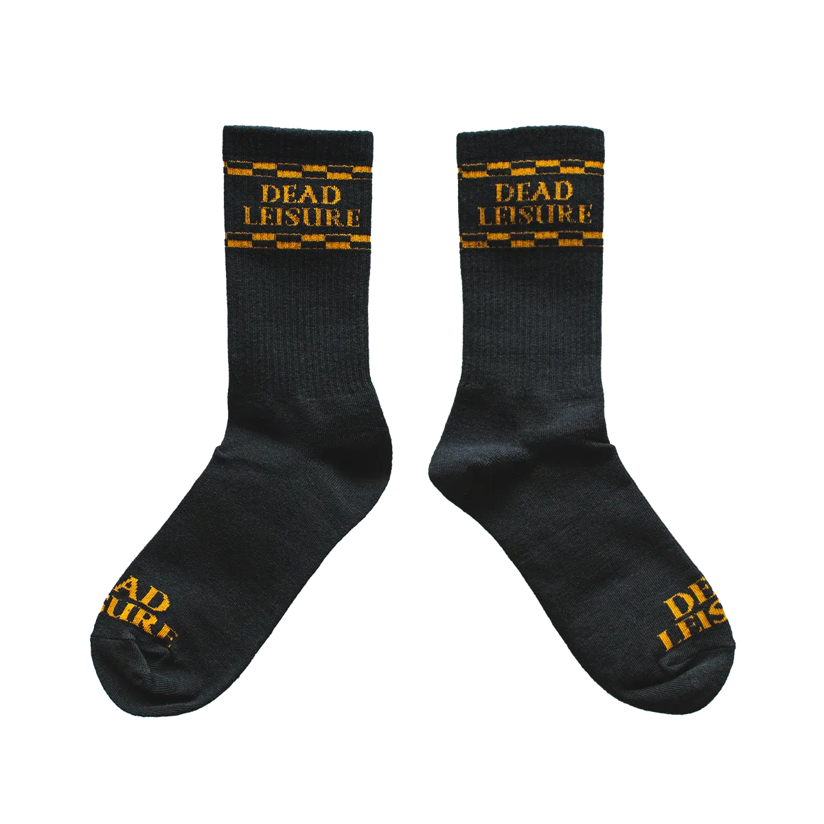 DEAD LEISURE LOGO SOCKS