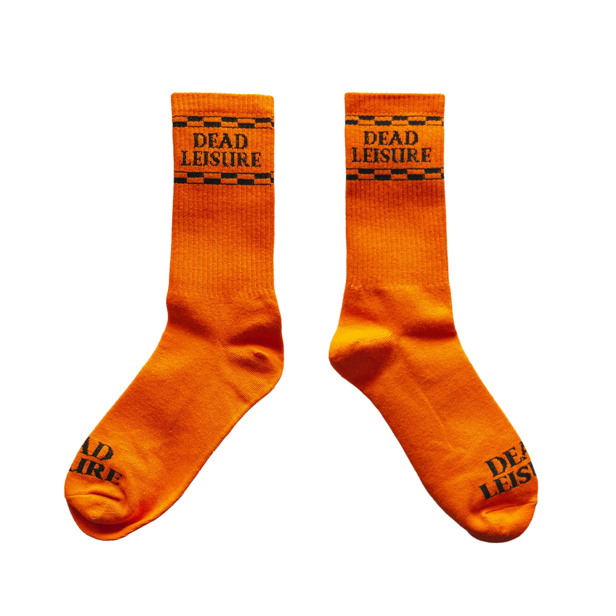 DEAD LEISURE LOGO SOCKS