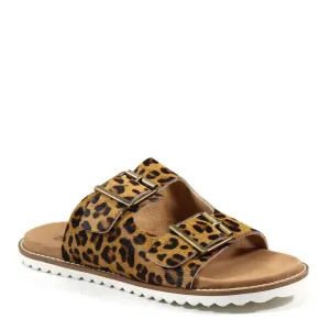 Diba True Come Back Sandal - Leopard Ponyhair