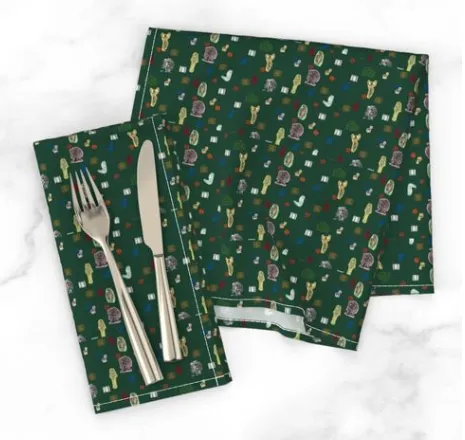 Dinner Napkins <br/> The Great Mother, Spruce