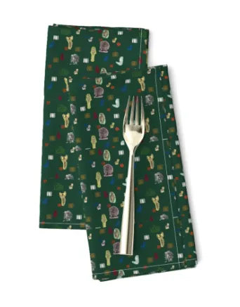 Dinner Napkins <br/> The Great Mother, Spruce