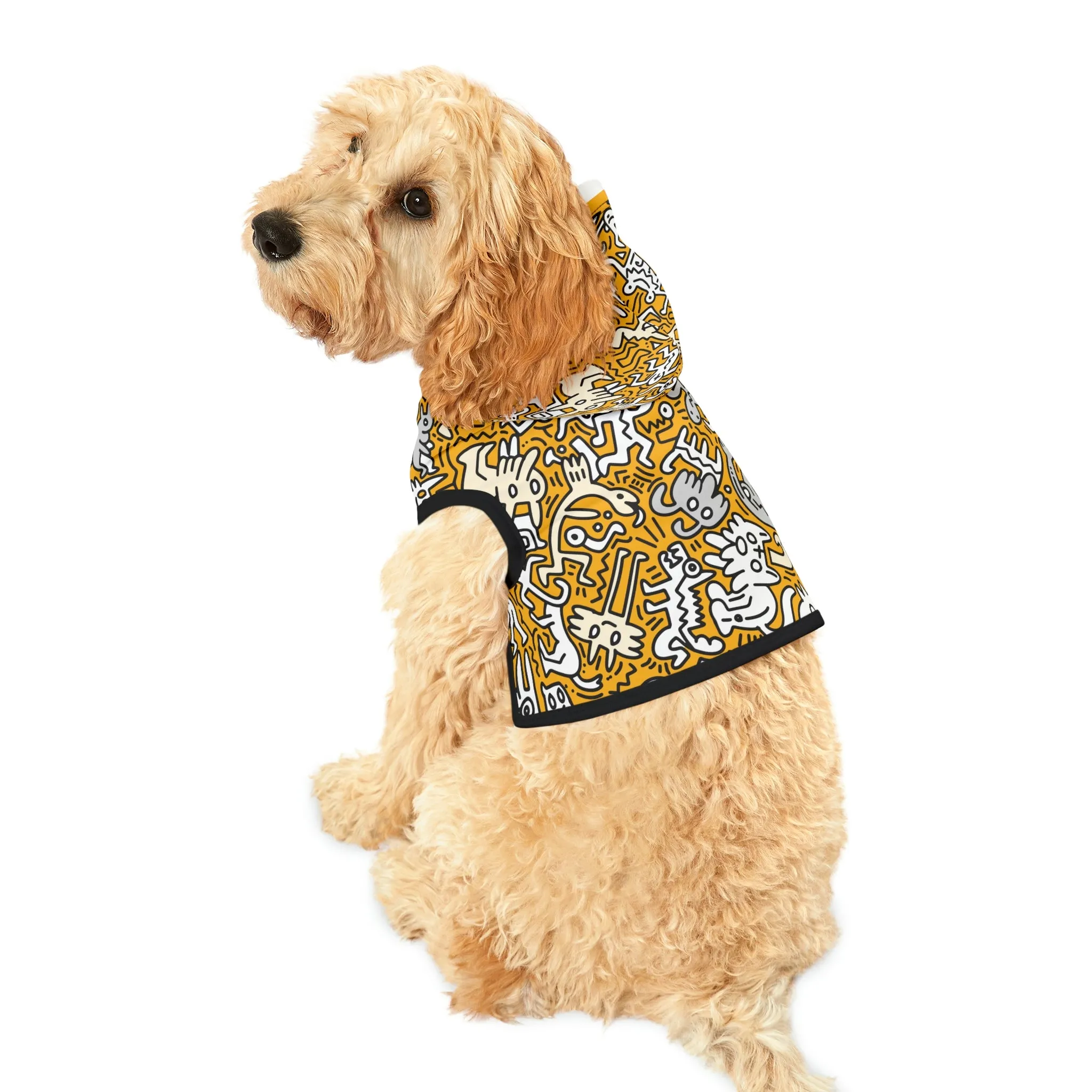 Dog Hoodie Sweater, Doodles - Comfortable Dog Clothes