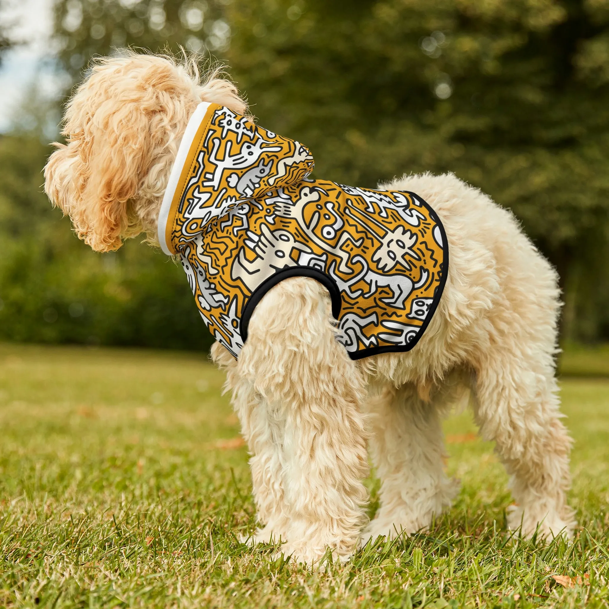 Dog Hoodie Sweater, Doodles - Comfortable Dog Clothes