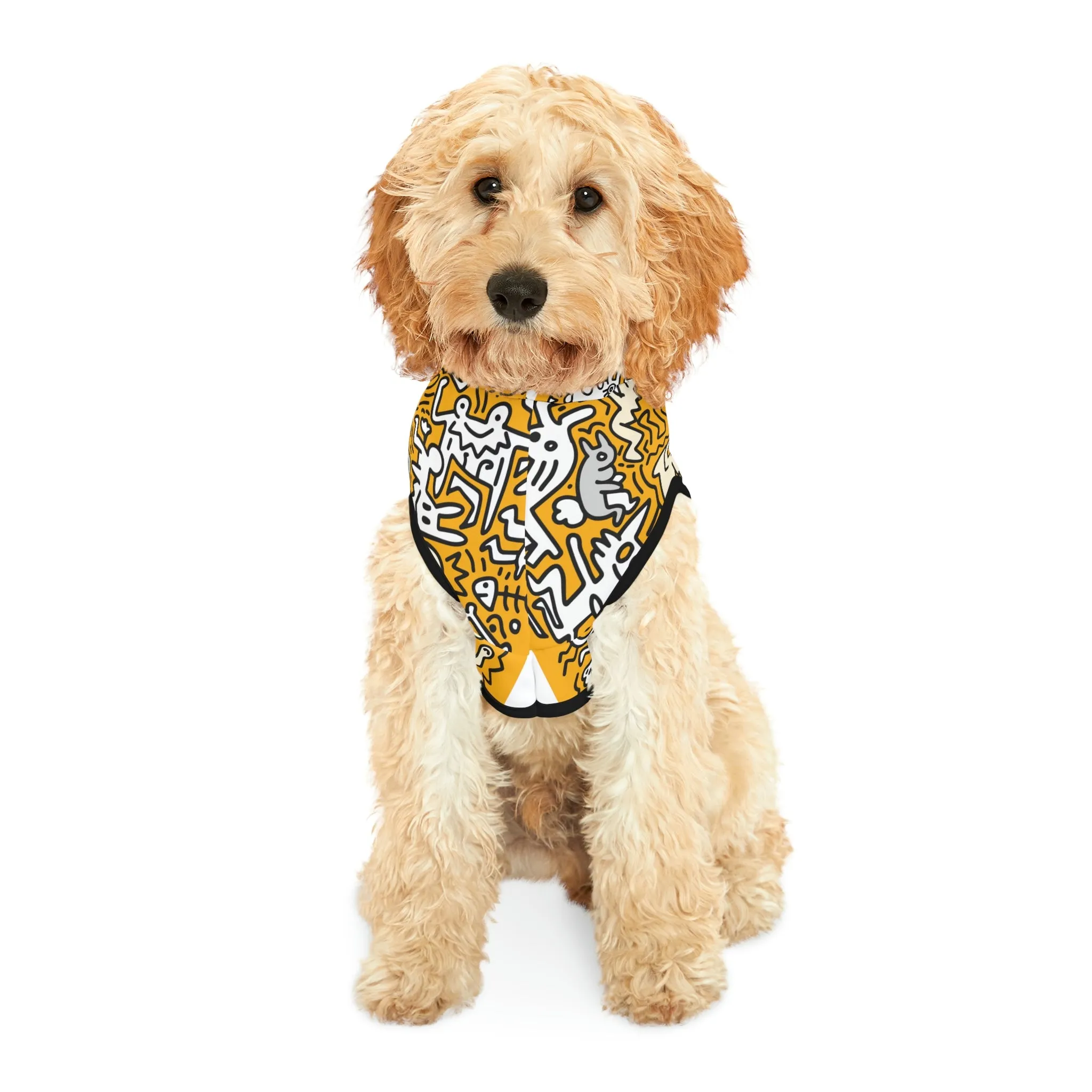 Dog Hoodie Sweater, Doodles - Comfortable Dog Clothes