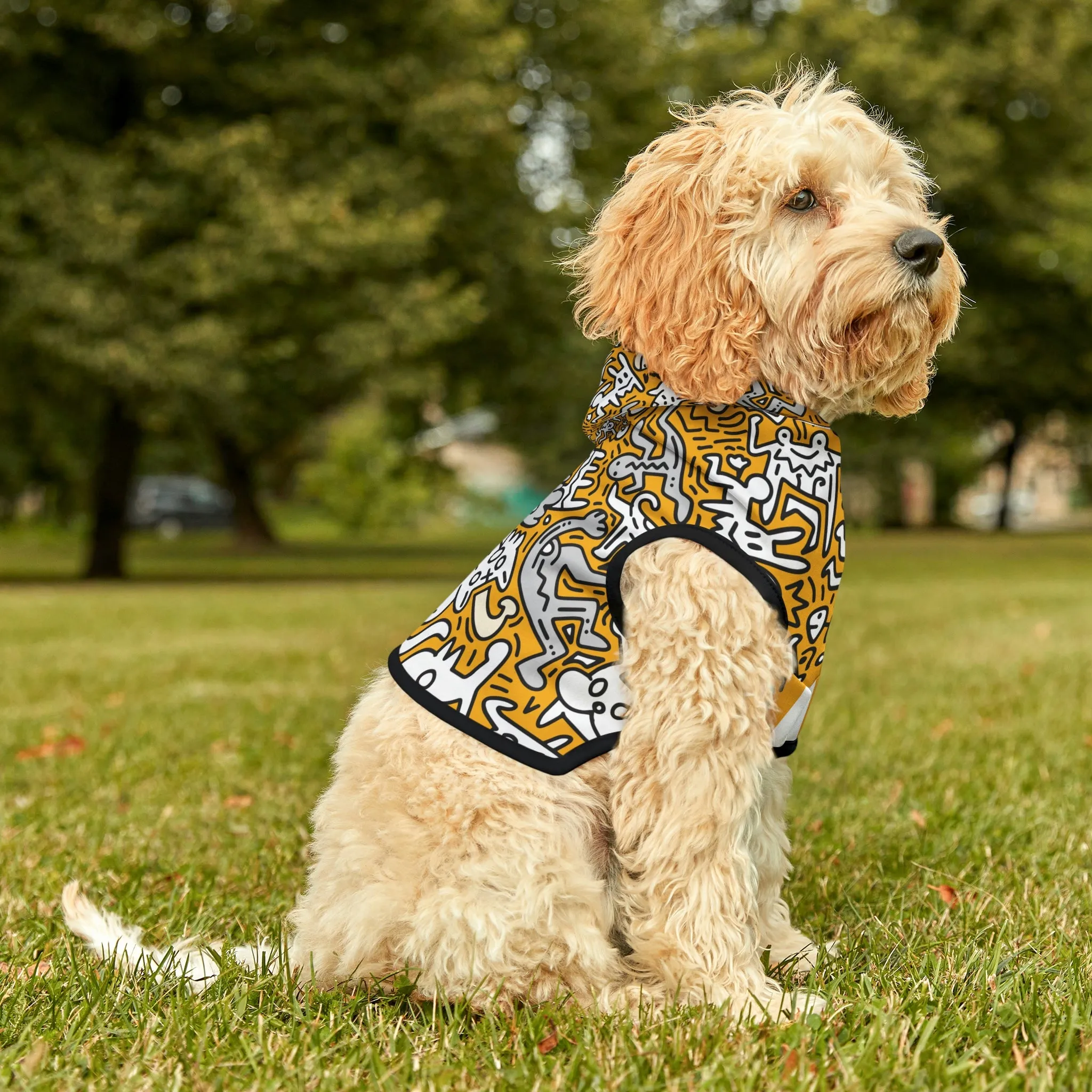 Dog Hoodie Sweater, Doodles - Comfortable Dog Clothes