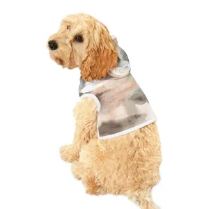 Dog Hoodie Sweater, Tie Dye Tan - Comfortable Dog Clothes