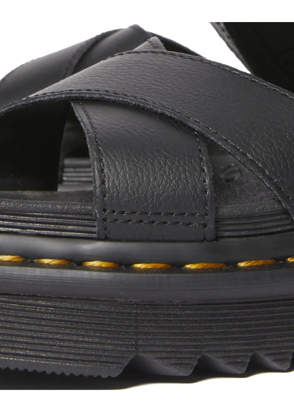Dr. Martens Voss II Leren Sandals Black