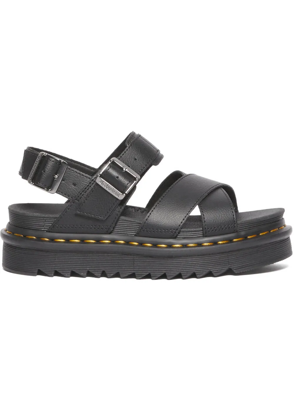 Dr. Martens Voss II Leren Sandals Black
