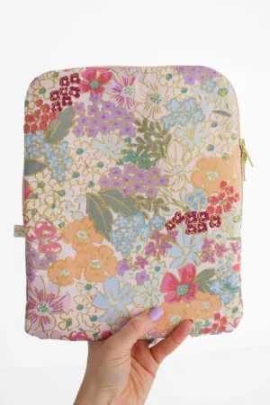 English Rose Canvas 11" Device Tablet Sleeve
