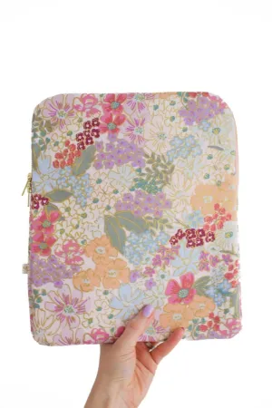 English Rose Canvas 12.9" Device Tablet Sleeve