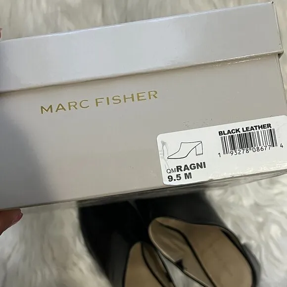 EUC Marc Fisher Heeled Mules