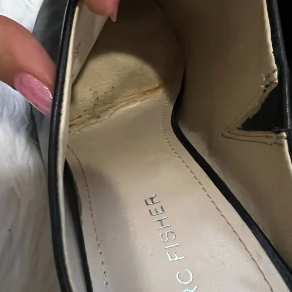 EUC Marc Fisher Heeled Mules
