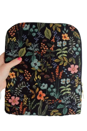 Evening Wildflower Canvas 11" Device Tablet Sleeve