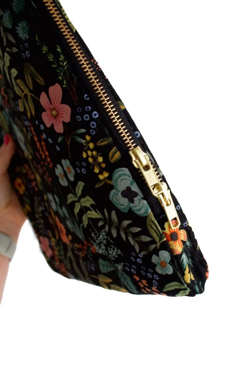 Evening Wildflower Canvas 11" Device Tablet Sleeve