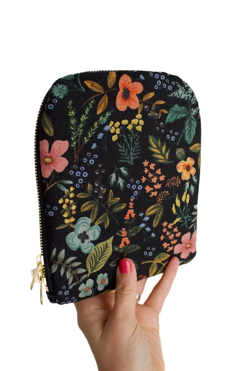 Evening Wildflower Canvas 6.8" Device Tablet Sleeve