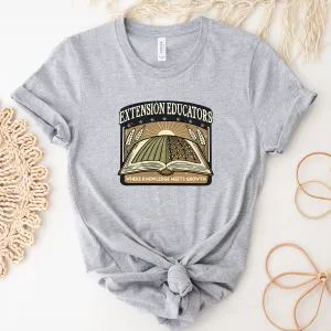 Extension Educators Where Knowledge Meets Growth  – Bella Canvas T-Shirt