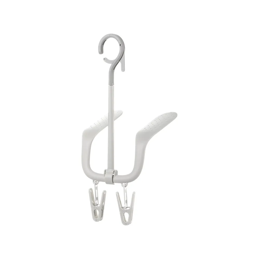 Fasola Rotating Shoe Drying Rack - White