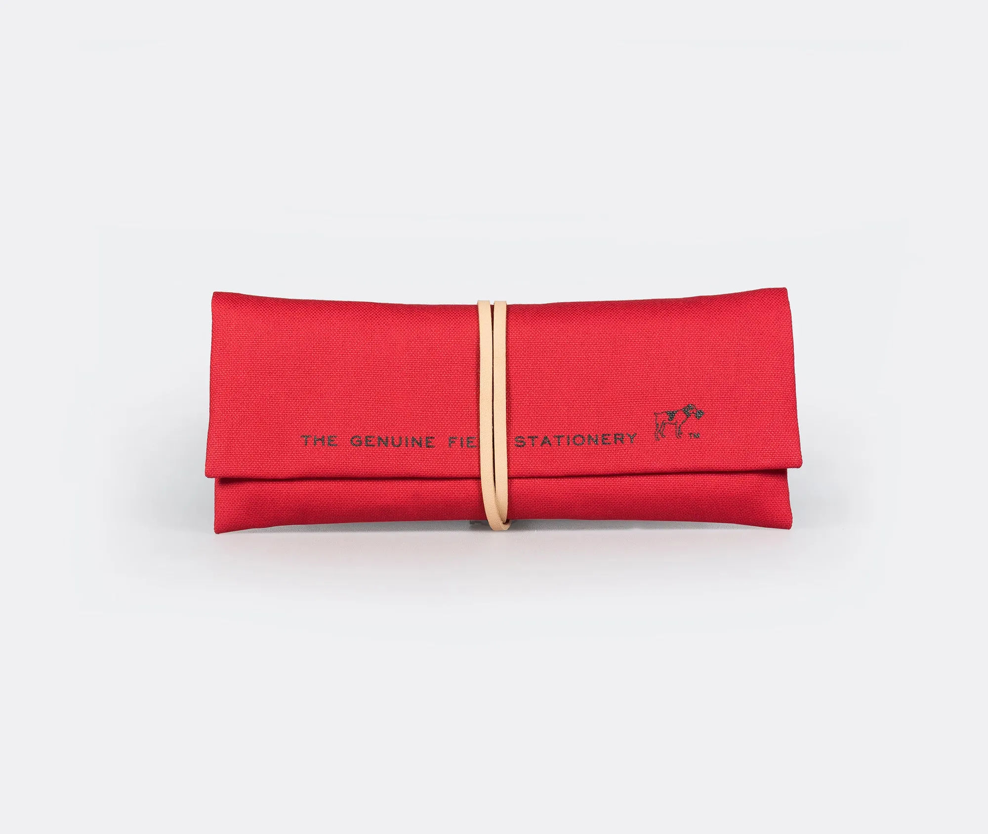 Field Roll Pencil Case - Red